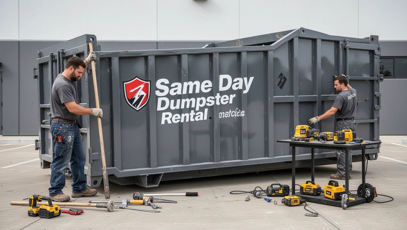 Same Day Dumpster Rental