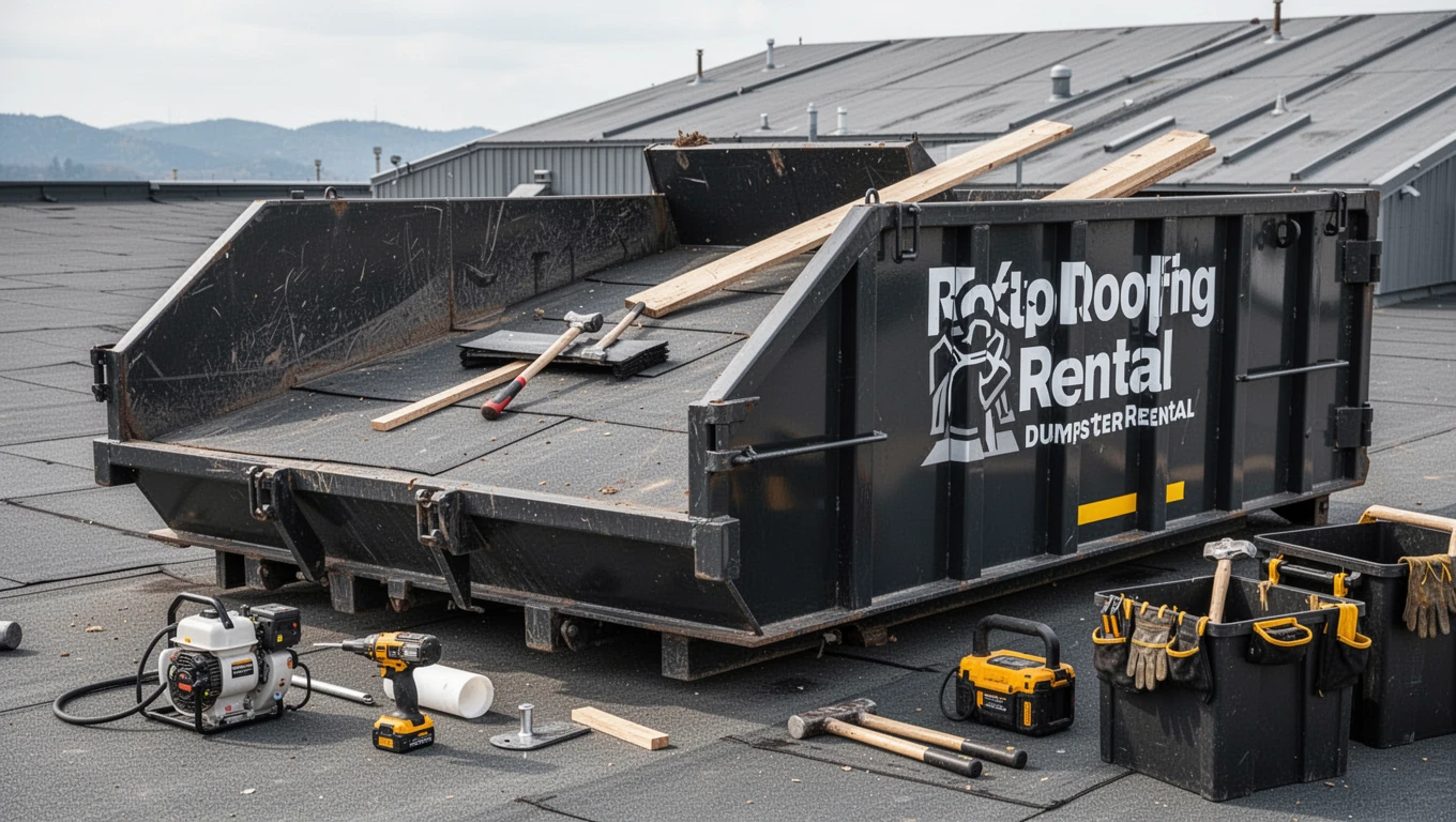Roofing Dumpster Rental